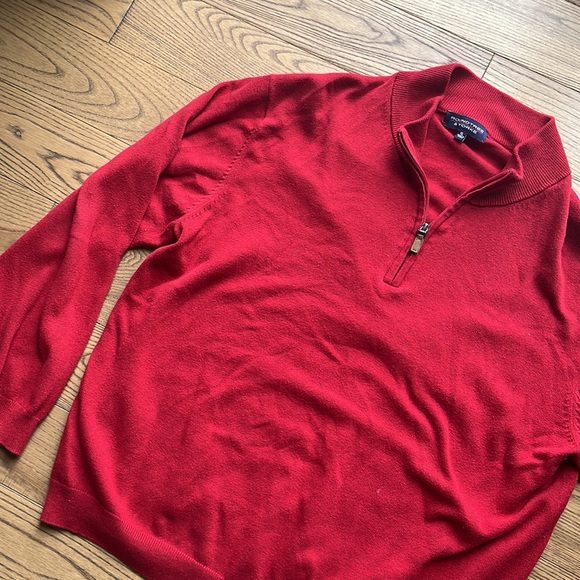Roundtree & Yorke Trademark Men's Quarter Zip Pullover size XL - Picture 3 of 9